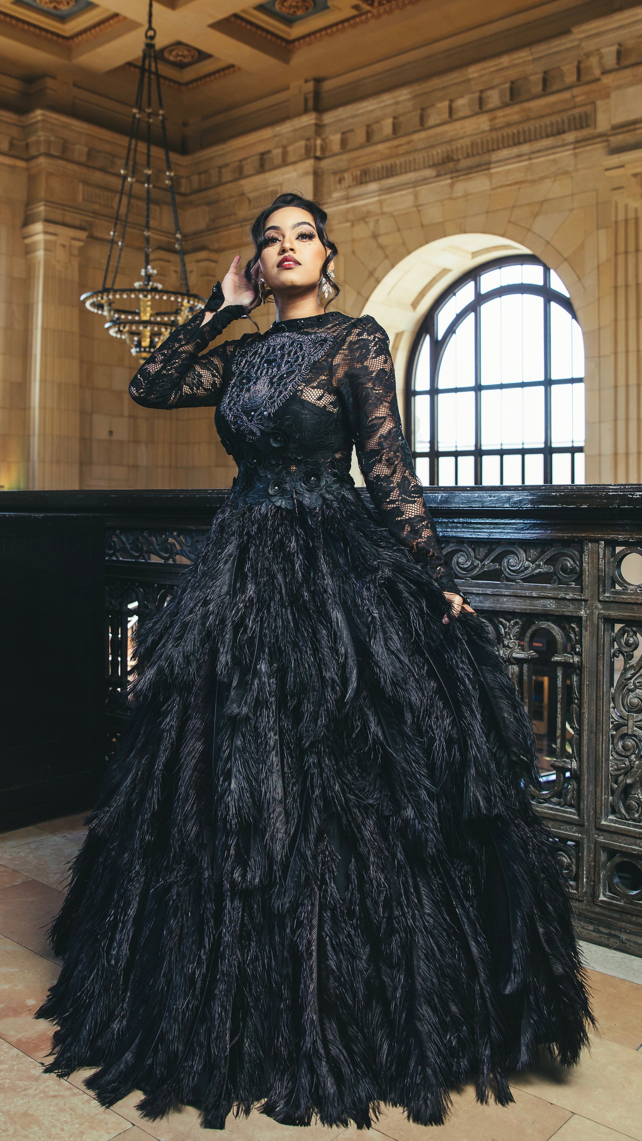Extravagant Custom Cocktail Dress Extravagant Custom Cocktail Dress