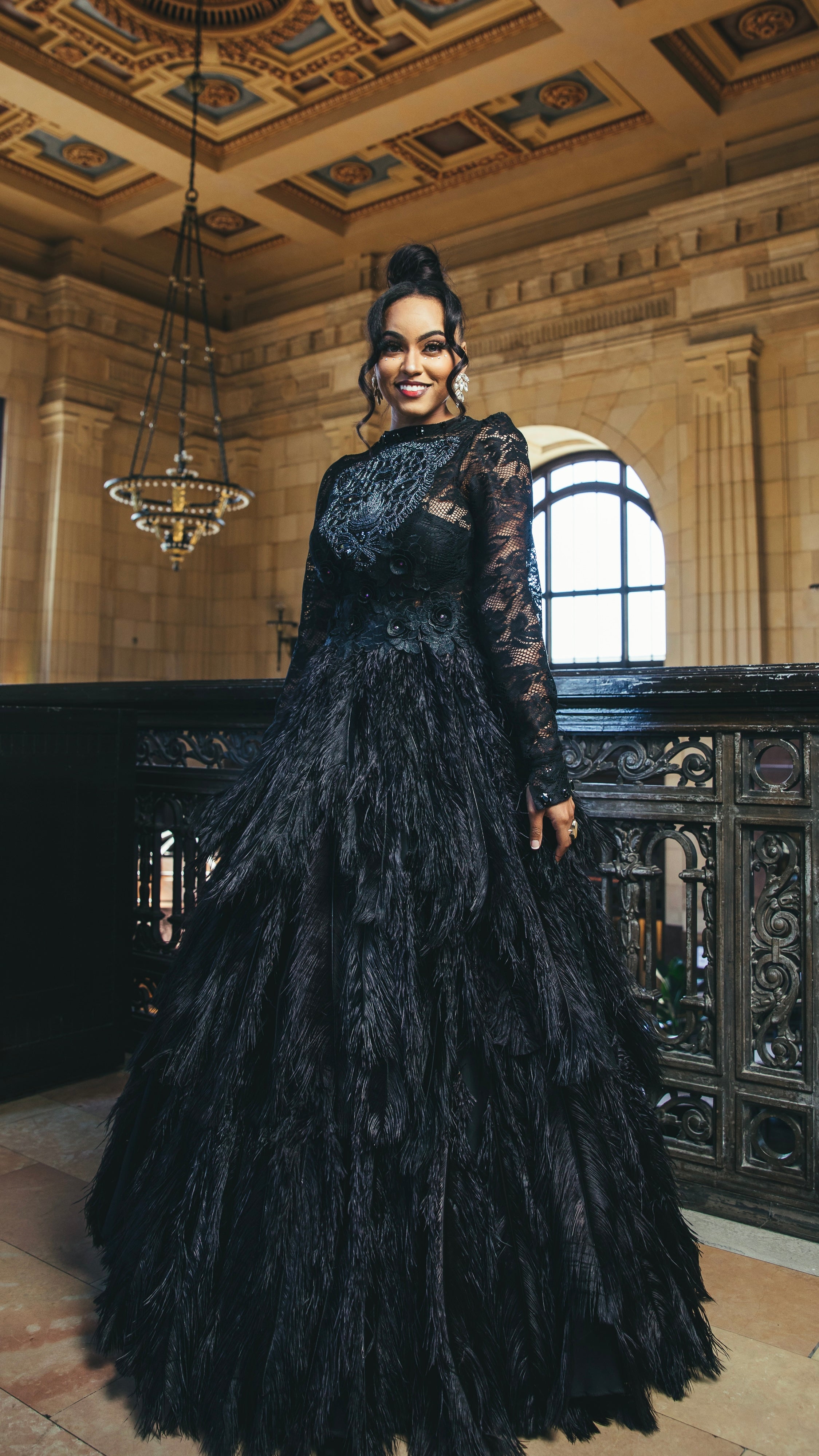 Extravagant Custom Cocktail Dress Extravagant Custom Cocktail Dress